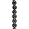 12 Pack: Black Faceted Agate Round Coin Beads by Bead Landing™